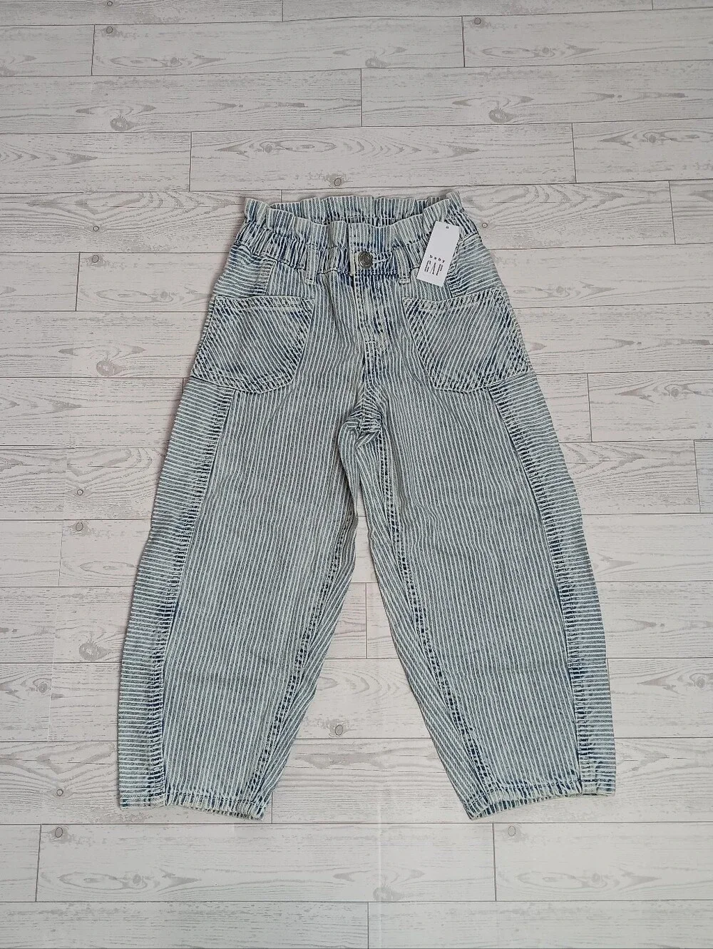 NWT Baby Gap Toddler Girl's Horseshoe Denim Jeans Size 4T, 5T